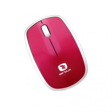 Mouse optic Serioux Desire 455, wireless, 3D, cherry red - Pret | Preturi Mouse optic Serioux Desire 455, wireless, 3D, cherry red