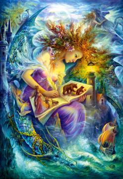 Puzzle Castorland 1500 Nadia Strelkina : Fairy Book - Pret | Preturi Puzzle Castorland 1500 Nadia Strelkina : Fairy Book