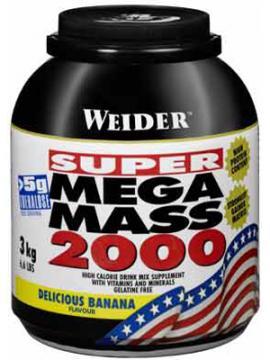 Weider - Super Mega Mass 2000 3000g - Pret | Preturi Weider - Super Mega Mass 2000 3000g