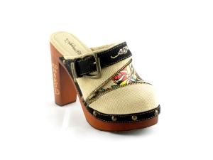 Pantofi cu toc ED HARDY femei - sda104w_natural - Pret | Preturi Pantofi cu toc ED HARDY femei - sda104w_natural