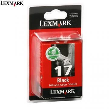 Cartus Lexmark 17 Negru High Yield 240 pg. Blister, 10NX217B - Pret | Preturi Cartus Lexmark 17 Negru High Yield 240 pg. Blister, 10NX217B