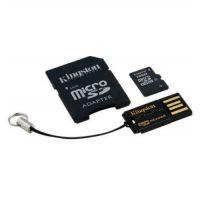 Kingston MicroSDHC, 16GB, Card + Reader + Adaptor - Pret | Preturi Kingston MicroSDHC, 16GB, Card + Reader + Adaptor