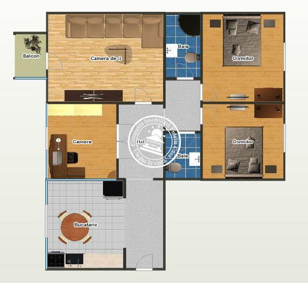 Apartament 4 camere de vanzare Iasi Nicolina - Pret | Preturi Apartament 4 camere de vanzare Iasi Nicolina