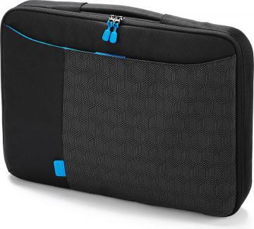 Geanta notebook Bounce SlimCase 11.6", negru/bleu, D30262, Dicota - Pret | Preturi Geanta notebook Bounce SlimCase 11.6", negru/bleu, D30262, Dicota