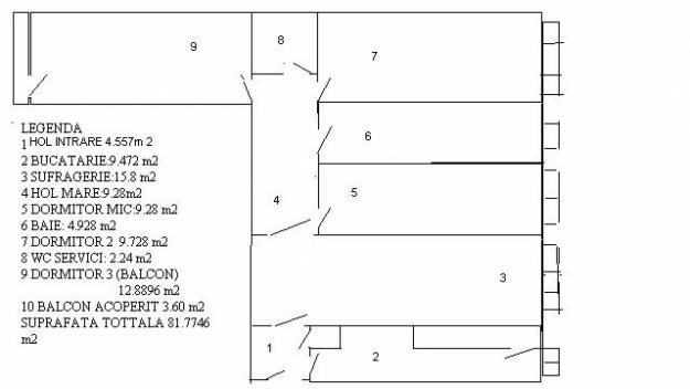 VAND APARTAMENT 4 CAMERE - Pret | Preturi VAND APARTAMENT 4 CAMERE