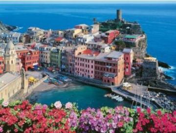 Puzzle Ravensburger 1000 Riviera Italiana - Pret | Preturi Puzzle Ravensburger 1000 Riviera Italiana