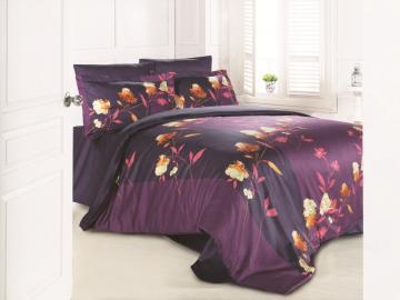 Lenjerie de pat din satin Gokay Innovations Onis violet 2 persoane - Pret | Preturi Lenjerie de pat din satin Gokay Innovations Onis violet 2 persoane