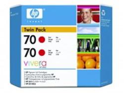 Cartus cerneala HP 70 Red Ink Cartridge 2-pack - 2 ink cartridges 130 ml each, not for individual sale - CB347A - Pret | Preturi Cartus cerneala HP 70 Red Ink Cartridge 2-pack - 2 ink cartridges 130 ml each, not for individual sale - CB347A