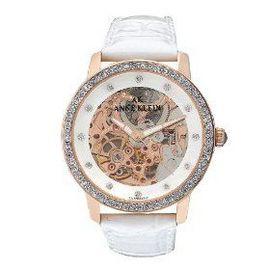 Ceas Anne Klein Automatic Swarovski Skeleton Watch #108440MPWT - Pret | Preturi Ceas Anne Klein Automatic Swarovski Skeleton Watch #108440MPWT