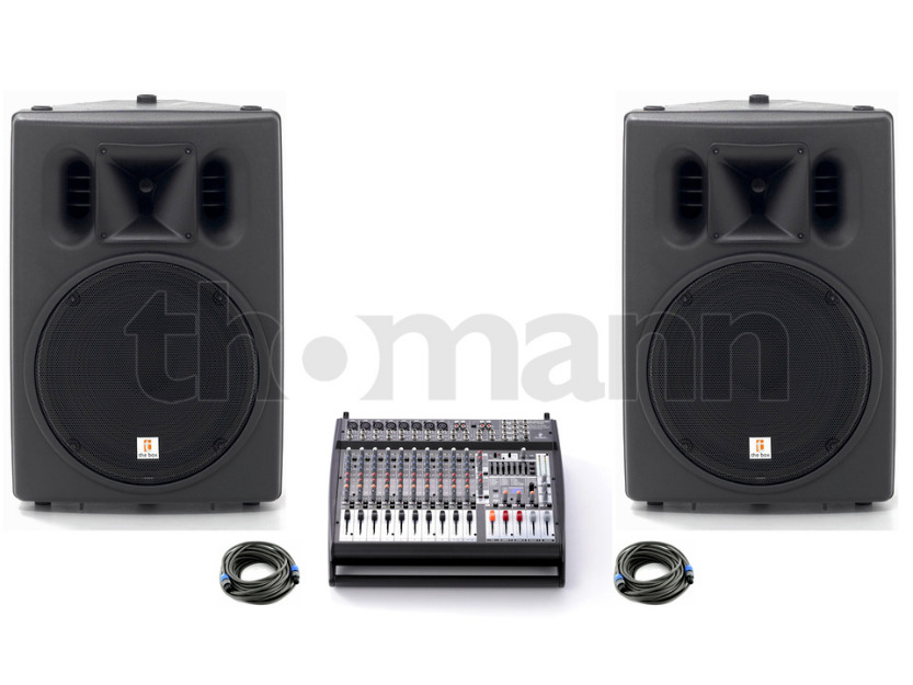 Vand set PA BEHRINGER-THOMANN, nou, la un pret super promotional, alcatuit din: - Pret | Preturi Vand set PA BEHRINGER-THOMANN, nou, la un pret super promotional, alcatuit din: