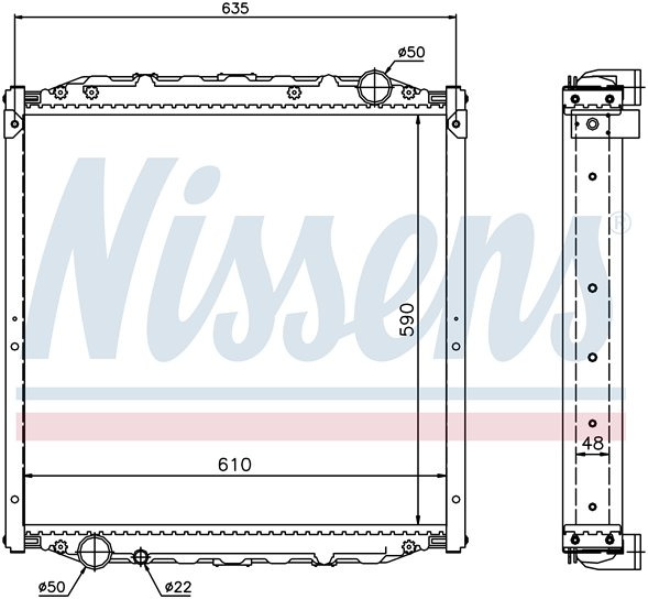 Vand radiator apa Man L2000 - Pret | Preturi Vand radiator apa Man L2000