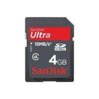 Memorii Flash SanDisk 4GB - Ultra SDHC - Pret | Preturi Memorii Flash SanDisk 4GB - Ultra SDHC