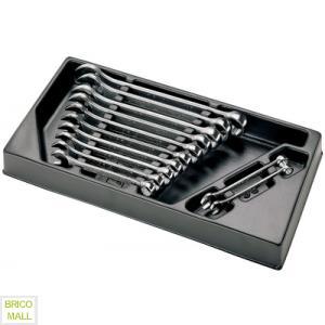 Set de chei combinate in suport de plastic 965/2 - Pret | Preturi Set de chei combinate in suport de plastic 965/2