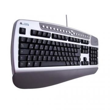 Tastatura A4Tech multimedia KBS-8, PS2, neagra - Pret | Preturi Tastatura A4Tech multimedia KBS-8, PS2, neagra