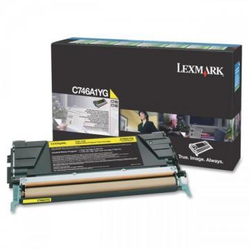 Return Program Toner Cartridge Lexmark C746, C748 Yellow, C746A1YG - Pret | Preturi Return Program Toner Cartridge Lexmark C746, C748 Yellow, C746A1YG