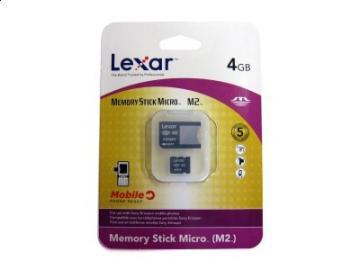 Card memorie Lexar M2 4Gb + Adaptor - Pret | Preturi Card memorie Lexar M2 4Gb + Adaptor