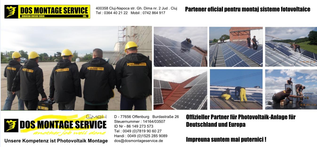 Montaje profesionale panouri solare fotovoltaice - Pret | Preturi Montaje profesionale panouri solare fotovoltaice