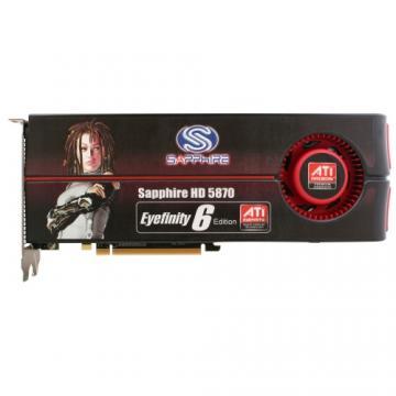 Placa video Sapphire ATI Radeon HD 5870, 2048MB DDR5, 256bit, Cr - Pret | Preturi Placa video Sapphire ATI Radeon HD 5870, 2048MB DDR5, 256bit, Cr