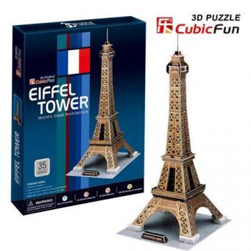 CubicFun - Puzzle 3D Turnul Eiffel - Pret | Preturi CubicFun - Puzzle 3D Turnul Eiffel