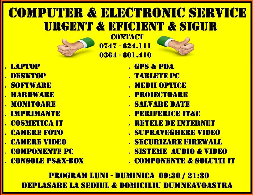 computer & electronic service - Pret | Preturi computer & electronic service