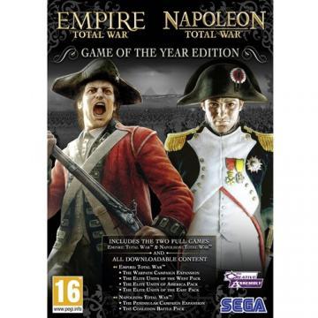 Empire and Napoleon Total War Game of the Year Edition PC (contine 2 jocuri + DLC) - Pret | Preturi Empire and Napoleon Total War Game of the Year Edition PC (contine 2 jocuri + DLC)