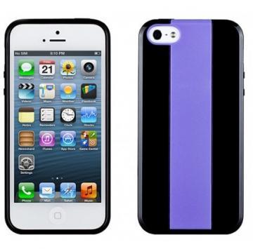 Husa iPhone 5 i Case MX Pro Black + Purple Stripe, ICMAPIP5DU - Pret | Preturi Husa iPhone 5 i Case MX Pro Black + Purple Stripe, ICMAPIP5DU