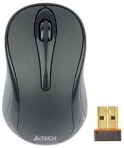 Mouse A4TECH G3-280N-1 V-Track Wireless Padless USB black - Pret | Preturi Mouse A4TECH G3-280N-1 V-Track Wireless Padless USB black