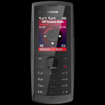 Telefon mobil Nokia X1-01 Dual-Sim RedMicroSD: pana la 16 GBRadio FM stereoTrei taste dedicate pentru muzica - Pret | Preturi Telefon mobil Nokia X1-01 Dual-Sim RedMicroSD: pana la 16 GBRadio FM stereoTrei taste dedicate pentru muzica