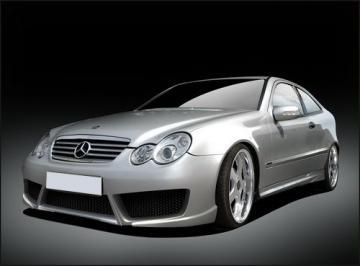 Mercedes C-Class W203 Coupe Spoiler Fata RaceLine - Pret | Preturi Mercedes C-Class W203 Coupe Spoiler Fata RaceLine