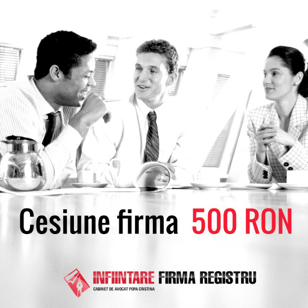 Cesiune firma - Pret | Preturi Cesiune firma