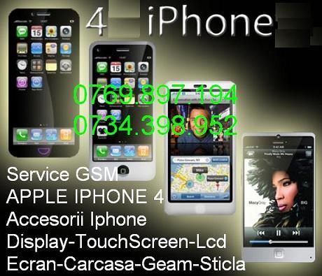 S E R V I C E IPHONE 4 3G 3GS 2G REPARATII IPHONE 3G 4 3GS 2G 0769.897.194 - Pret | Preturi S E R V I C E IPHONE 4 3G 3GS 2G REPARATII IPHONE 3G 4 3GS 2G 0769.897.194