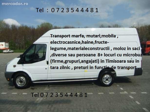 Transport marfa _ mutari - Pret | Preturi Transport marfa _ mutari