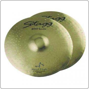 Stagg DH-HR13B - Pereche cinele Hi Hat Dual Hammered 13" DH Brilliant Rock - Pret | Preturi Stagg DH-HR13B - Pereche cinele Hi Hat Dual Hammered 13" DH Brilliant Rock