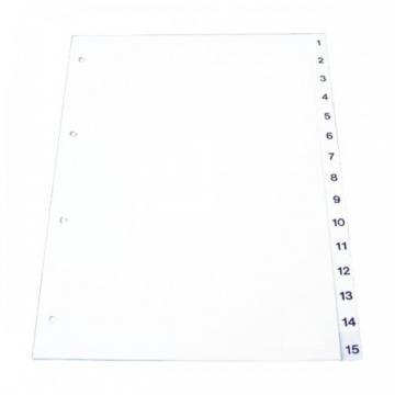 Index plastic numeric 1-31, LANDS - Pret | Preturi Index plastic numeric 1-31, LANDS