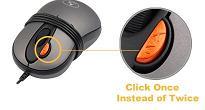 Mouse optic A4Tech X5-6AK-2, USB, gri - Pret | Preturi Mouse optic A4Tech X5-6AK-2, USB, gri