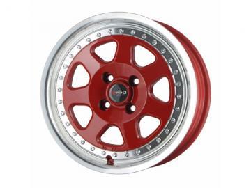 Drag Wheels DR27 Red Machined Lip Janta - Pret | Preturi Drag Wheels DR27 Red Machined Lip Janta