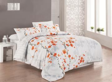 Lenjerie de pat din satin Gokay Innovations Misaki oranj 2 persoane - Pret | Preturi Lenjerie de pat din satin Gokay Innovations Misaki oranj 2 persoane