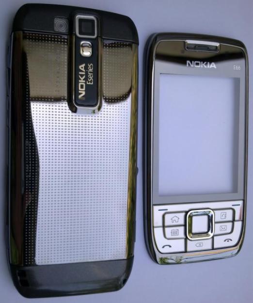 Carcasa Nokia E66 GREY ( GRI ) ORIGINALA COMPLETA SIGILATA - Pret | Preturi Carcasa Nokia E66 GREY ( GRI ) ORIGINALA COMPLETA SIGILATA