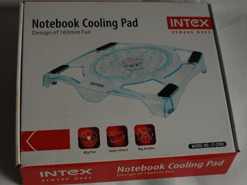 Cooler extern masuta Laptop masa notebook USB ventilator mare iluminat original INTEX - di - Pret | Preturi Cooler extern masuta Laptop masa notebook USB ventilator mare iluminat original INTEX - di