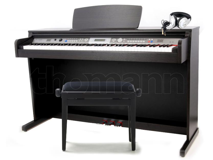 Vand pian digital compact THOMANN DP-30 RW/C SET, inclusiv stativ original finisat din PVC - Pret | Preturi Vand pian digital compact THOMANN DP-30 RW/C SET, inclusiv stativ original finisat din PVC