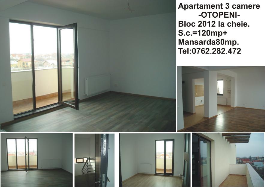 Apartament 3 camere Otopeni, particular - Pret | Preturi Apartament 3 camere Otopeni, particular