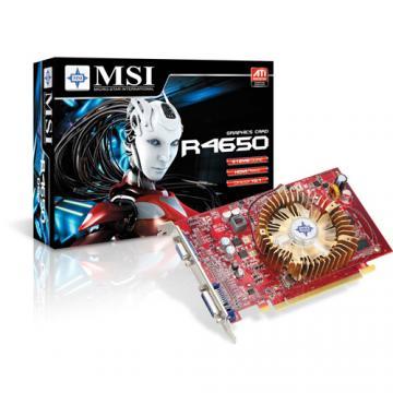 Placa video MSI ATI Radeon HD 4650 512MB DDR2 , 128 bit - Pret | Preturi Placa video MSI ATI Radeon HD 4650 512MB DDR2 , 128 bit