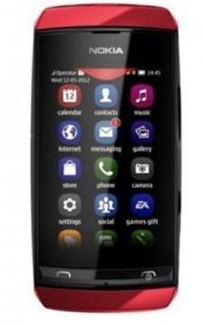 Telefon Nokia 305 asha Dual Sim Red, NOK305GSMRED - Pret | Preturi Telefon Nokia 305 asha Dual Sim Red, NOK305GSMRED