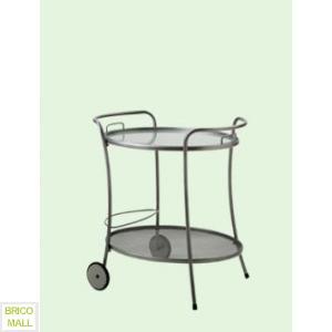 Masa servire-trolley Gris-Fer - Pret | Preturi Masa servire-trolley Gris-Fer