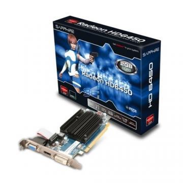 Sapphire AMD Radeon HD 6450, PCI-E, 2GB DDR3, 64Biti Low Profile - Pret | Preturi Sapphire AMD Radeon HD 6450, PCI-E, 2GB DDR3, 64Biti Low Profile