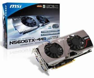 MSI nVidia GeForce GTX 560 Ti, PCI-E, 1024MB GDDR5, 256biti + Transport Gratuit - Pret | Preturi MSI nVidia GeForce GTX 560 Ti, PCI-E, 1024MB GDDR5, 256biti + Transport Gratuit