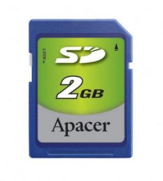Card memorie APACER Secure Digital Card 2GB - Pret | Preturi Card memorie APACER Secure Digital Card 2GB
