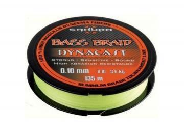 Fir Bass Braid Dynacast (Jaune) - 135m - 0,20/25Lbs - Pret | Preturi Fir Bass Braid Dynacast (Jaune) - 135m - 0,20/25Lbs