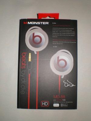 Casti Monster Beats by Dr Dre HD MD-88 pe alb - Pret | Preturi Casti Monster Beats by Dr Dre HD MD-88 pe alb