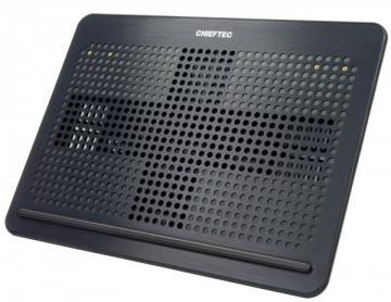 Notebook Cooler Pad CHIEFTEC 1420 up to 20 Inch, Blak aluminum surface, CPD-1420 - Pret | Preturi Notebook Cooler Pad CHIEFTEC 1420 up to 20 Inch, Blak aluminum surface, CPD-1420